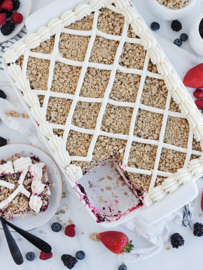 Sheet Cakes Baking with Blondie