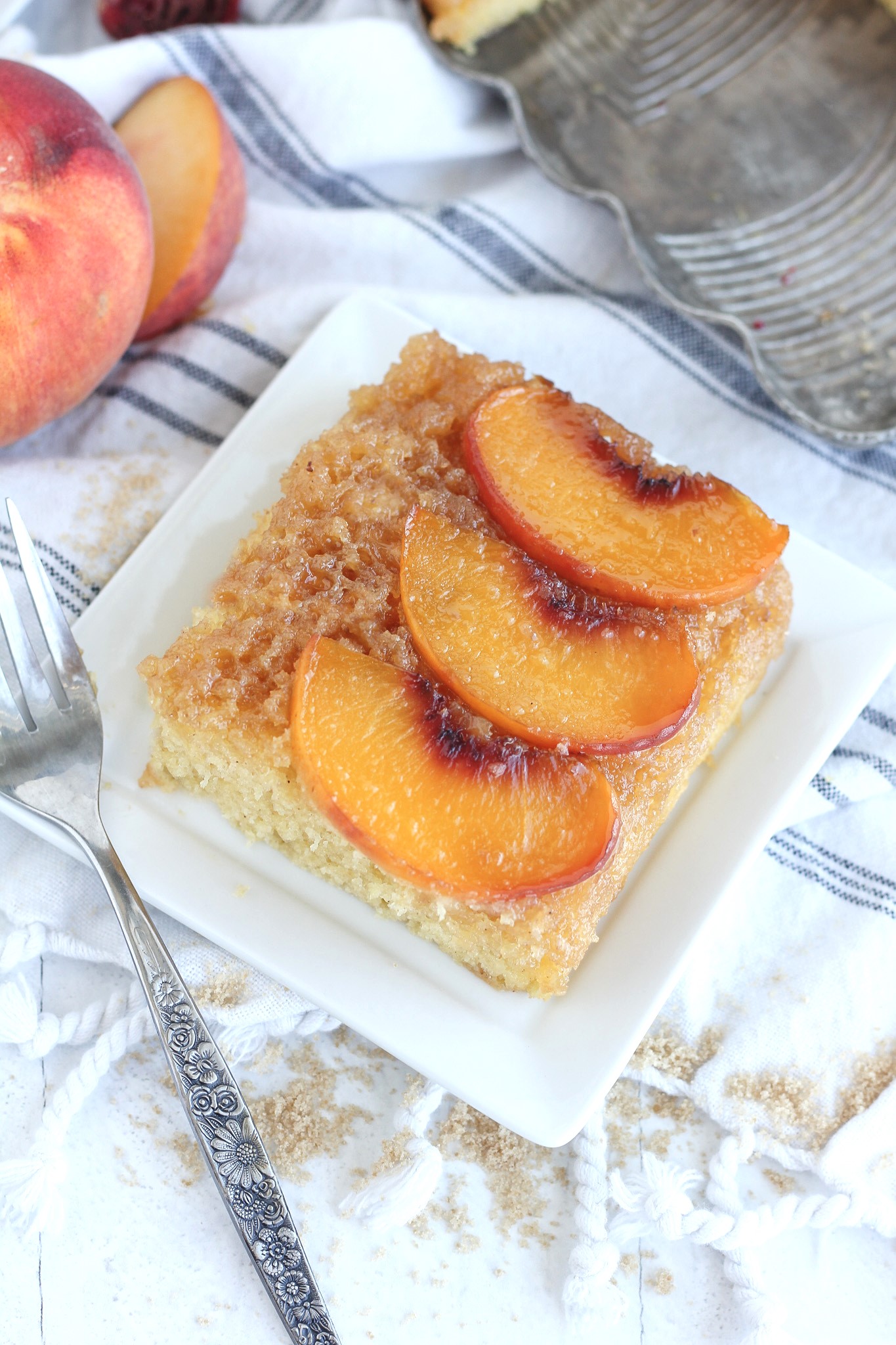 Four-Flavor Sheet Pan Upside-Down Cake Recipe